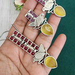 Antique Silver look alike Necklace set