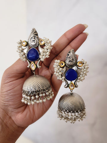 Leah jhumka earrings