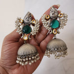Leah jhumka earrings