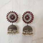 Leah jhumka earrings