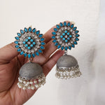 Leah jhumka earrings