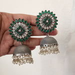 Leah jhumka earrings