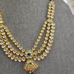 Arva kundan layer necklace set
