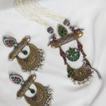Marii fusion contemporary  Necklace set