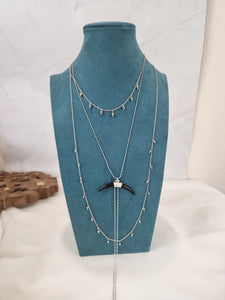 Layered handmade necklace