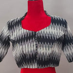 Ikkath cotton blouse elbow hands blouse cotton blouse saree blouse crop top blouse Ikkat blouse