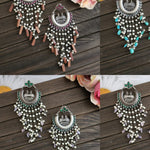 Anthara pearl silveralike earrings