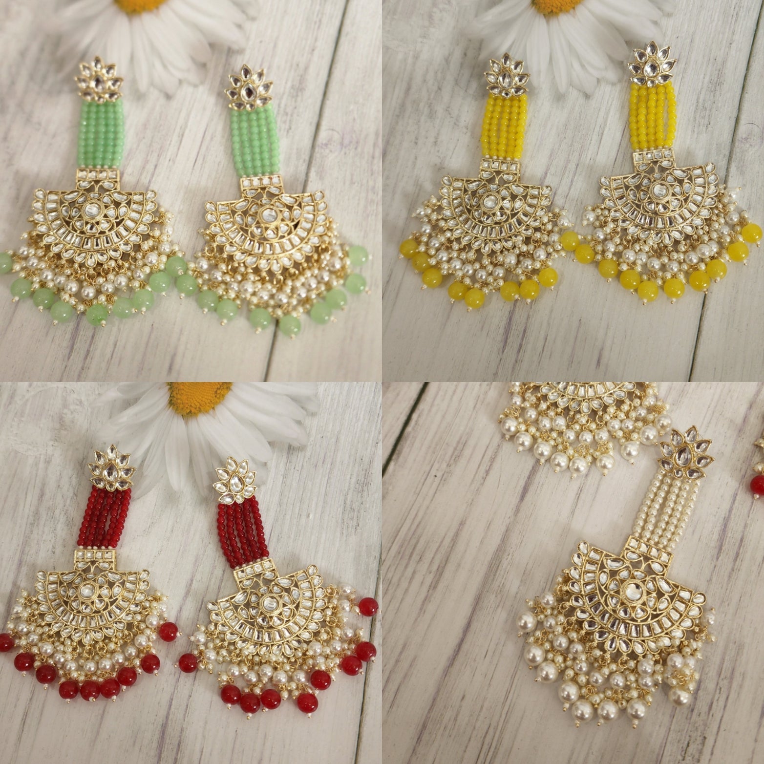 Arushi meenakari earrings