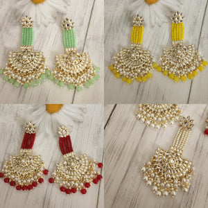 Arushi meenakari earrings
