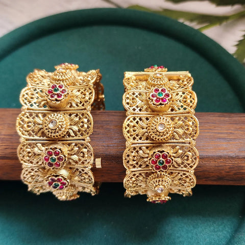 Rabhi gold plated bangles[price for 1 bangle]