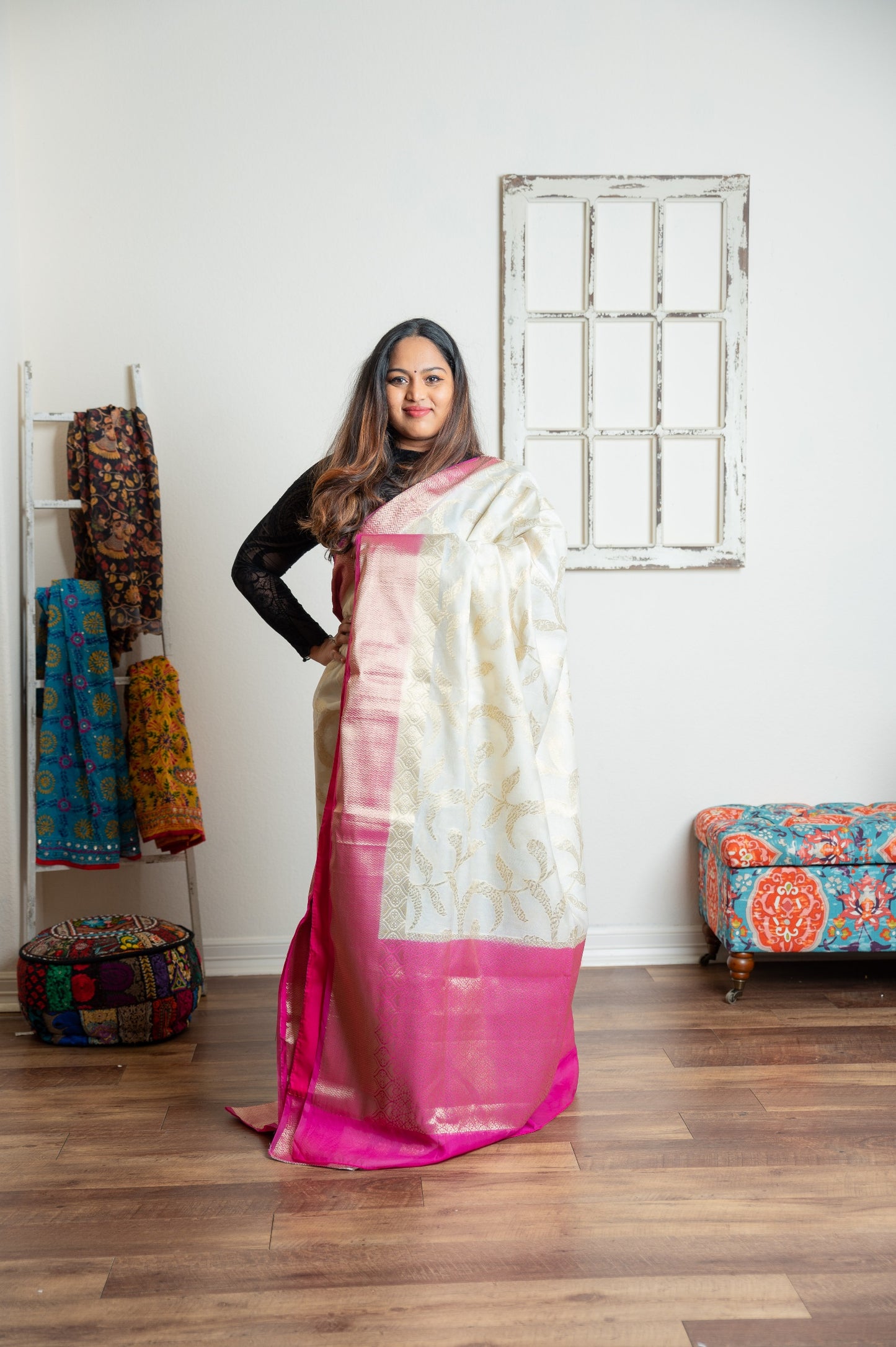 Banarasi georgette saree