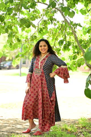 Bansal unique muslin silk dress