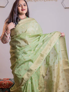 Banarasi Georgette Silk Saree